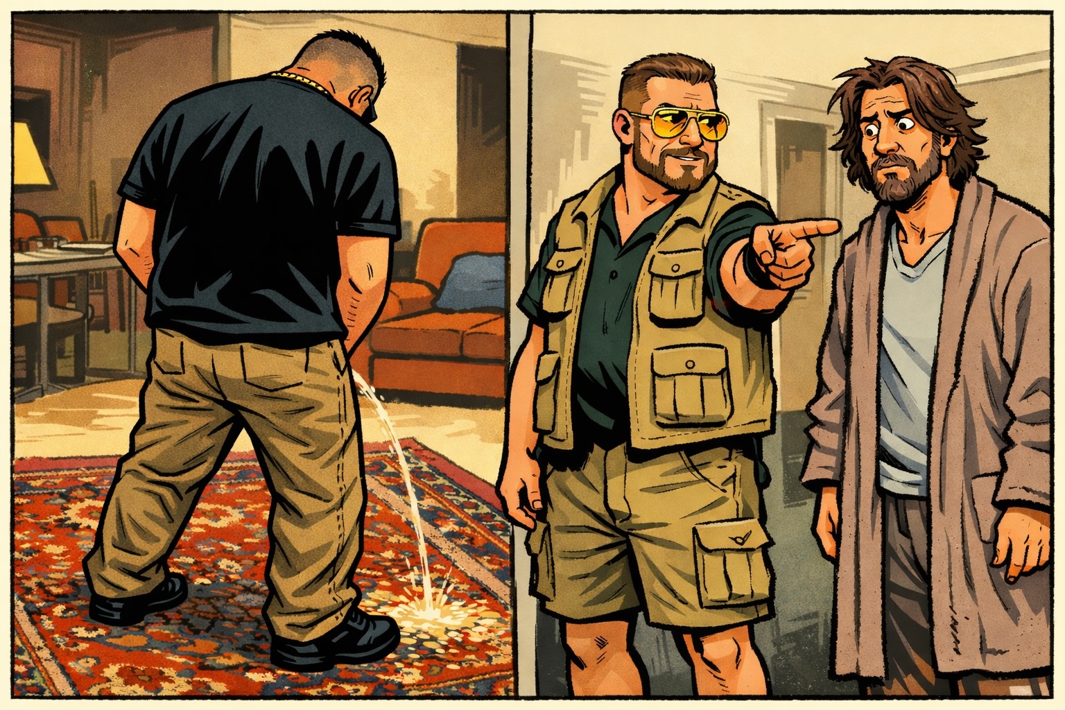 LNP543 That rug really tied the room together