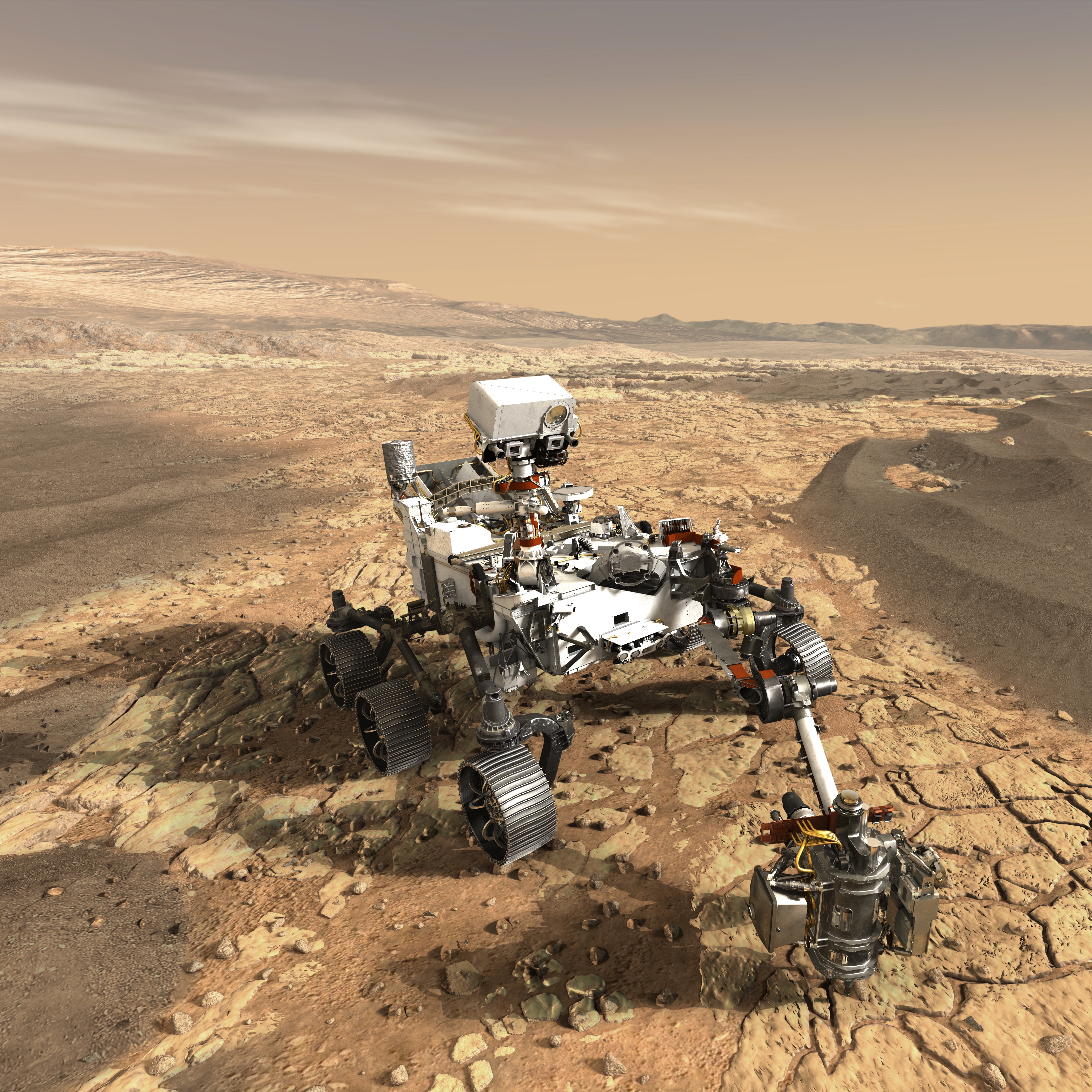 RZ082 Bodenerkundung auf dem Mars
